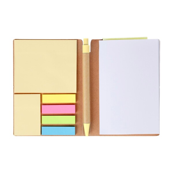 Notebook Quillo | Recycled cardboard | A6 | Blank - yellow