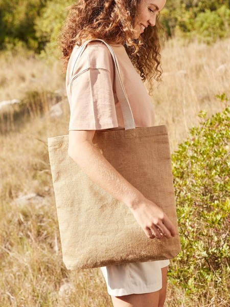 Unlaminated Jute Tote