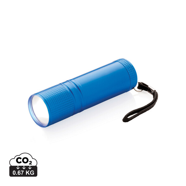 Lampe torche COB - Bleu