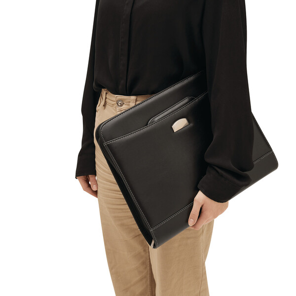 Portfolio in DIN A4 format with zip NOBLESSE RING