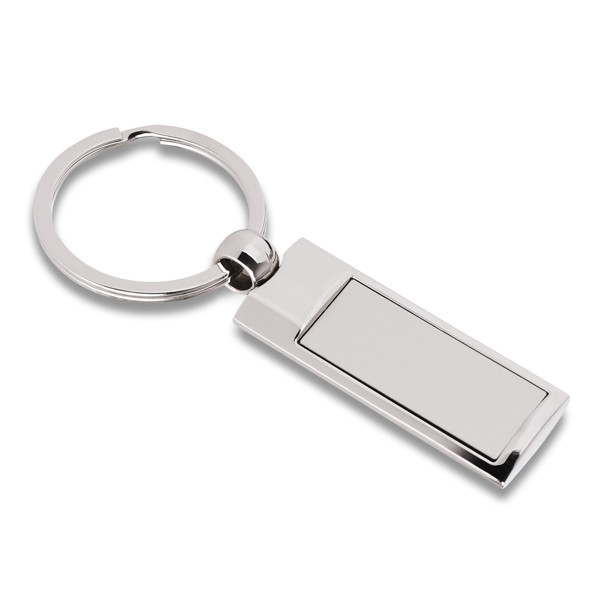 Legend metal keyring