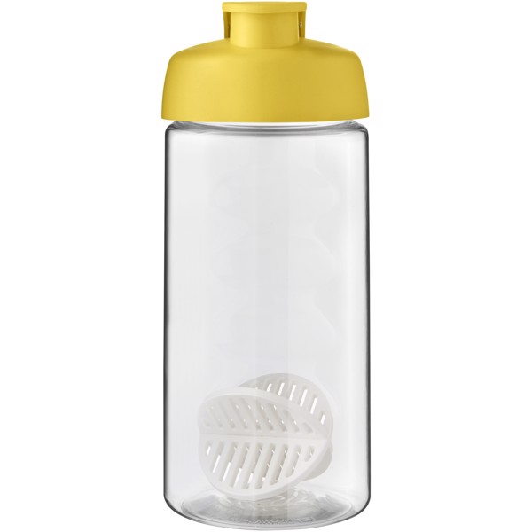 H2O Active® Bop 500 ml shaker bottle - Yellow / Transparent