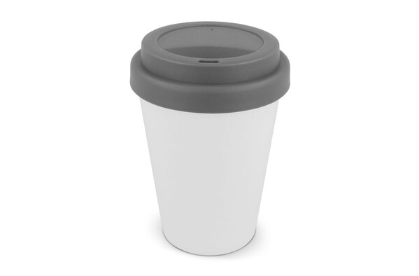 Tasse à café RPP Corps blanc 250ml - Blanc / Gris
