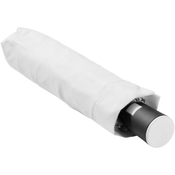 Wali 21" foldable auto open umbrella - White