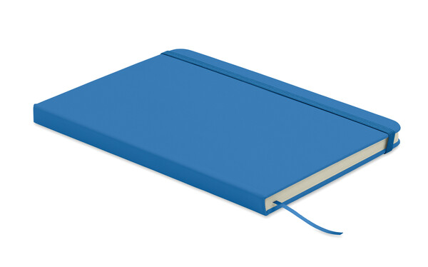 Carnet A5 en PU recyclé Arcoloop - Bleu Royal