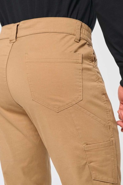 Unisex Cotton Stretch Trousers - Dark Grey / 46