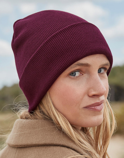 Organic Cotton Original Cuffed Beanie - Graphite Grey / ONE SIZE