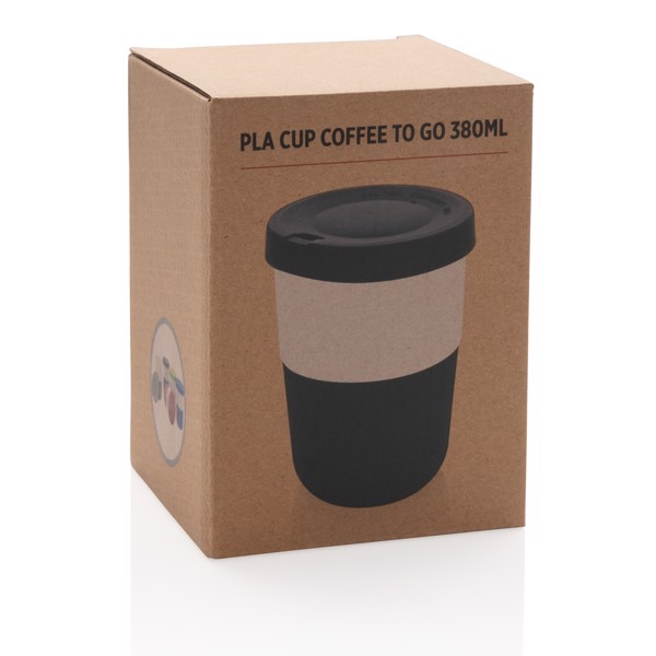 Xd Collection PLA kavna skodelica 380 ml - Črna