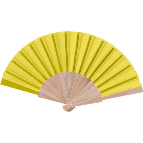 FAN WOOD - YELLOW