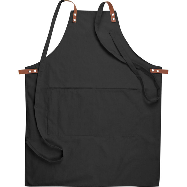 SHANE Prémium kötény pamutból, 340g - Black