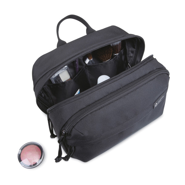 Renew AWARE™ rPET Toiletry Bag - Black