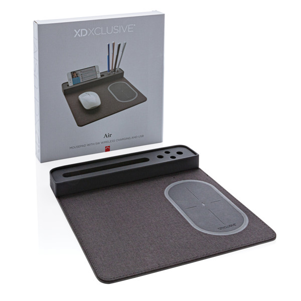 Tapis de souris Air avec chargeur à induction 5W