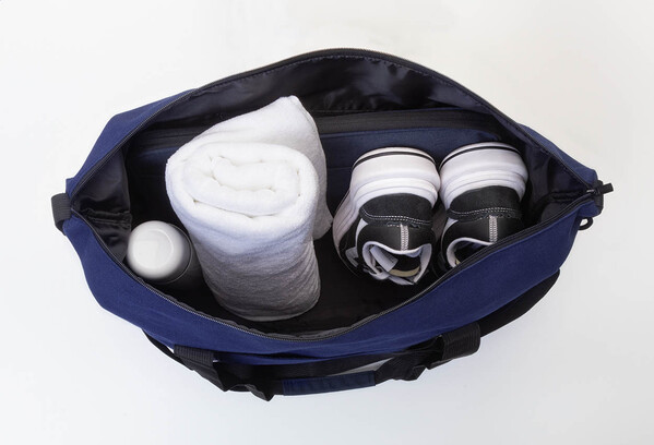 Sac de voyage en toile recyclée Rebyss Travel - Bleu Foncé