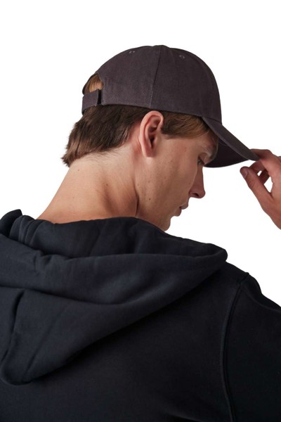 5 Panels Organic Cotton Cap - Shale Grey