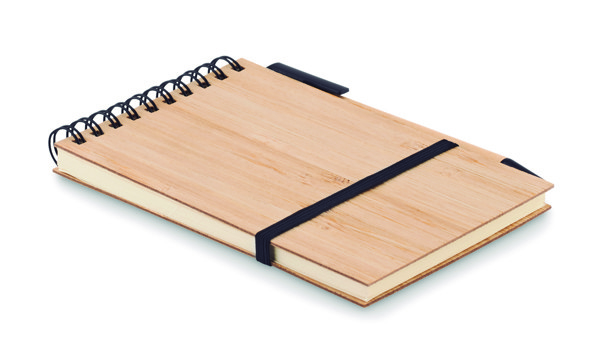 Set de bloco notas  bambu A6 Sonorabam