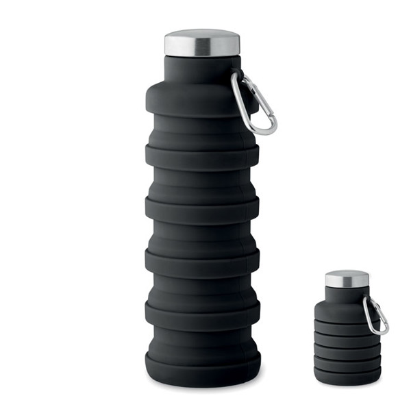 Collapsible bottle 500ml Kolapsi - Black