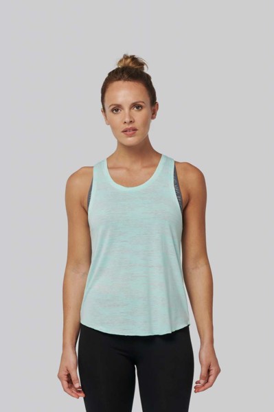 Ladies' Sports Tank Top - White / L