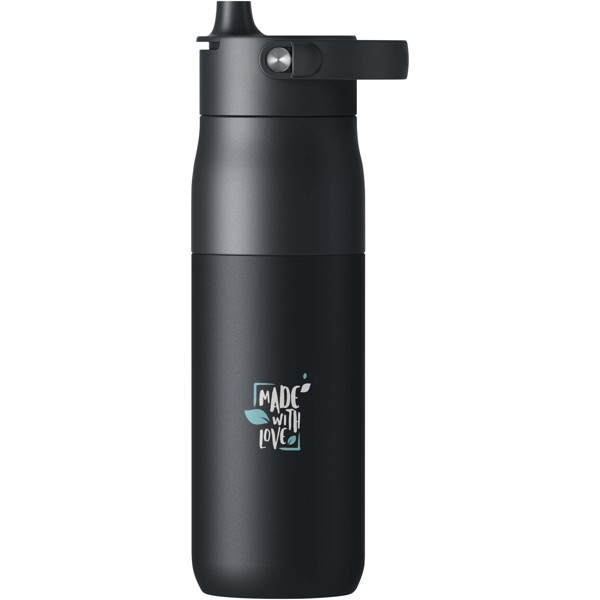 Fľaša na vodu LARQ PureVis™ 2.0 680 ml - Čierna