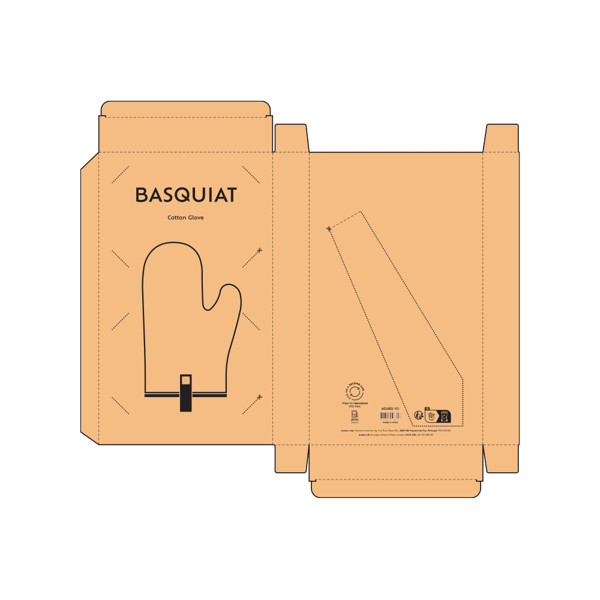 Basquiat Kitchen Glove - Sort