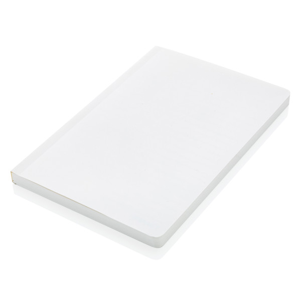 Impact softcover stone paper notebook A5 - White