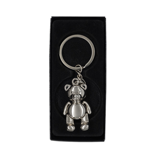 Checo teddy keyring - Silver