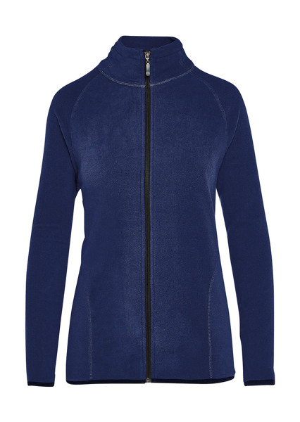 Signature Tagless Microfleece Full Zip Women - Dark Black / 2XL