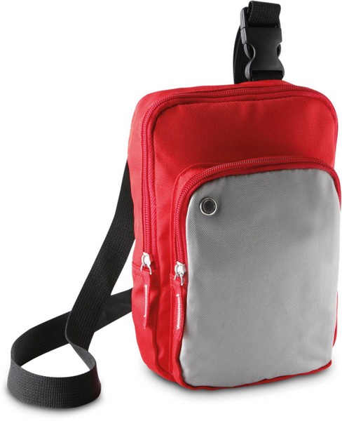 Torba za rame - Red / Light grey