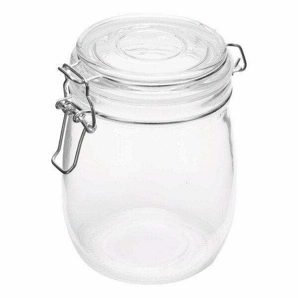 Glass storage jar, approx. 750 ml CLICKY L