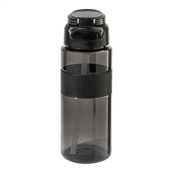RPET športová fľaša Fitgrip - Black