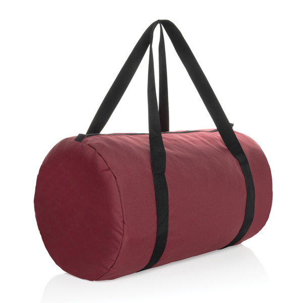 Borsa sportiva pieghevole Dillon AWARE™ RPET - Rosso Ciliegio