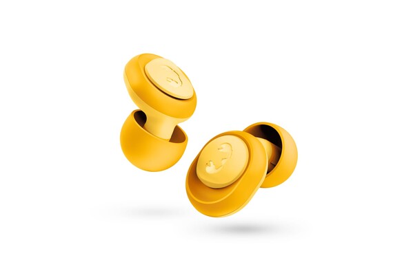 Fresh 'n Rebel Pearls Fresh Festival Earplugs – Certified Hearing Protection - Yellow