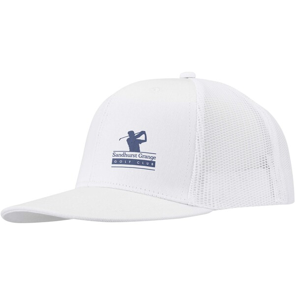 Cappellino a 6 pannelli da 260 g/m² Drift Snapback - Bianco