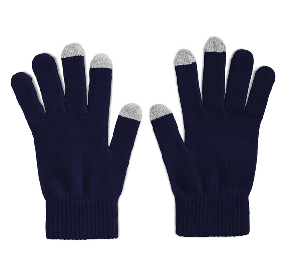 Gants tactiles smartphones Tacto - Bleu