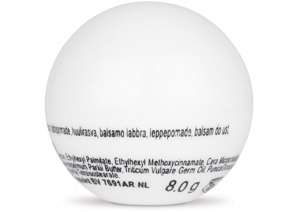 Lipbalm round ball - White