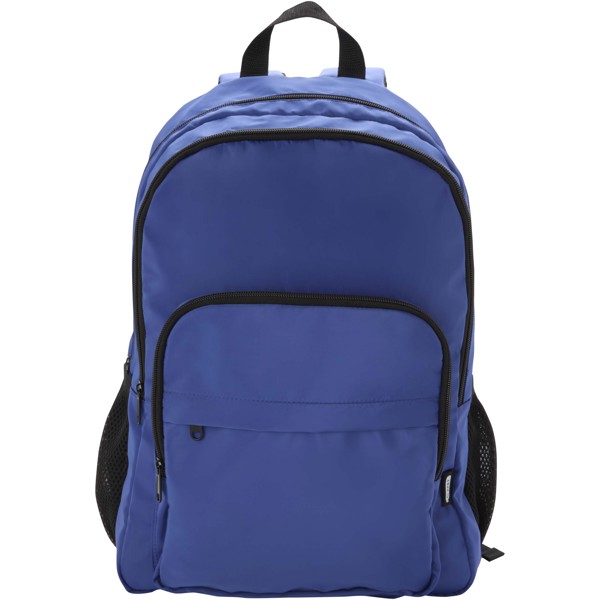 Sac à dos pour ordinateur portable 15'' Trend Plus recyclé certifié GRS de 20L - Bleu royal