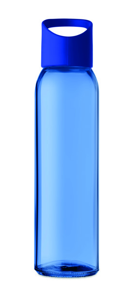 Steklenica Praga, 470 ml, PP pokrov, neprepustna - Kraljeva modra