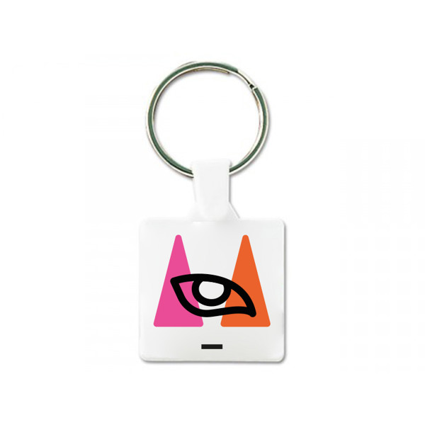 KEY RING SQUARE 35x35 mm ( 25m ring)