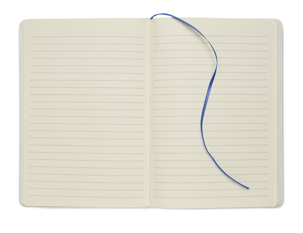 Carnet A5  à couleur révélée Route White - Bleu
