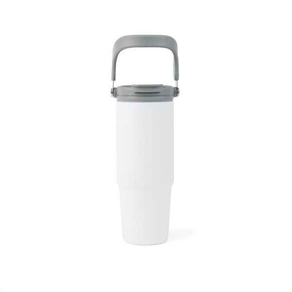 Vinga Eos vakuumska steklenica 880 ml, reciklirano jeklo - Bela / siva