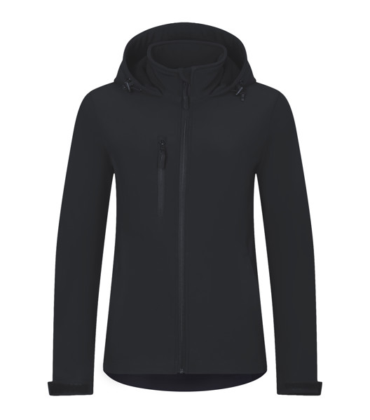 Softshellová Bunda Dámská Malfini® Trail - Ebony Gray / L