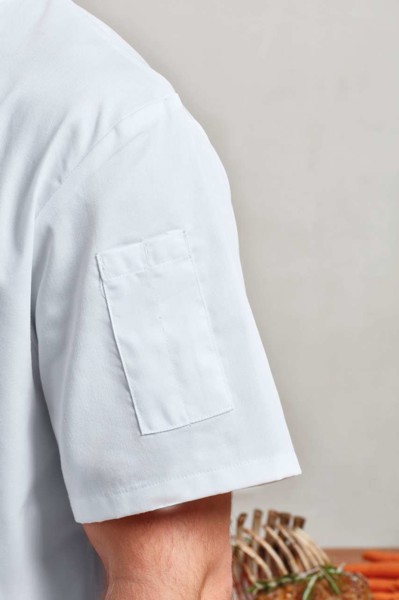 Chef's Coolchecker® Short Sleeve Jacket - White / L