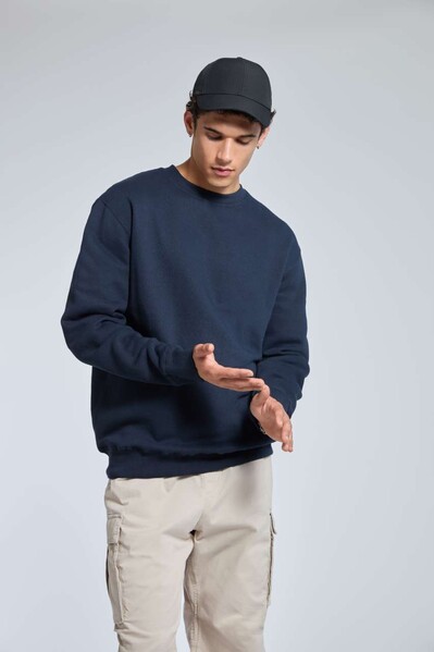 Premium Crewneck Sweatshirt - White / S