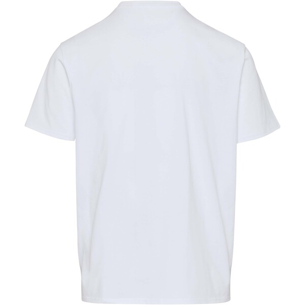 Lucas 260 g/m2 unisex OCS organisch oversized T-shirt - Wit / 3XS