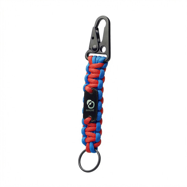 STRAND - BND1552 - RPET Porte-clés tressé avec crochet