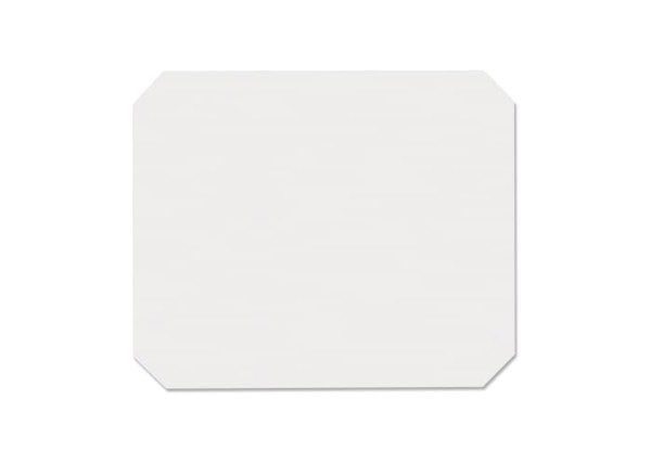 Ice scraper rectangular - White