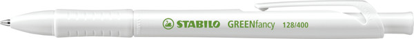 STABILO GREENfancy ballpoint pen, white