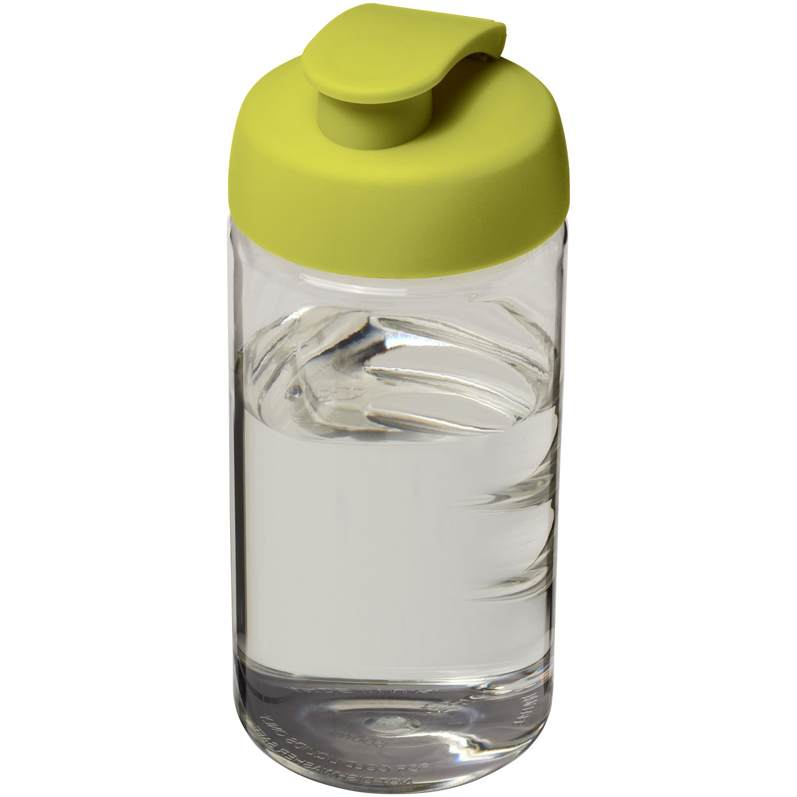 Bidon H2O Bop® o pojemności 500 ml z wieczkiem zaciskowym - Limonka