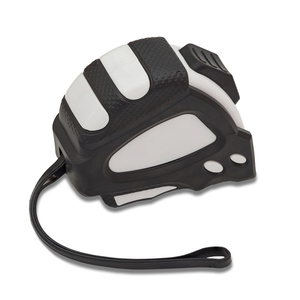5 m Deft tape measure - White / Black