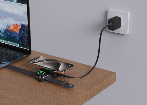 Urban Vitamin Goleta 2-in-1 15W Magnetic Wireless Charger