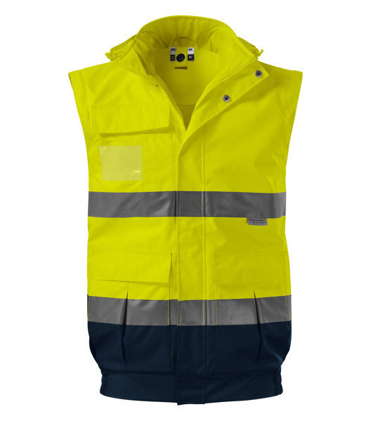 Bunda Unisex Rimeck® Hv Guard 4 In 1 - Fluorescenčná Žltá / 2XL